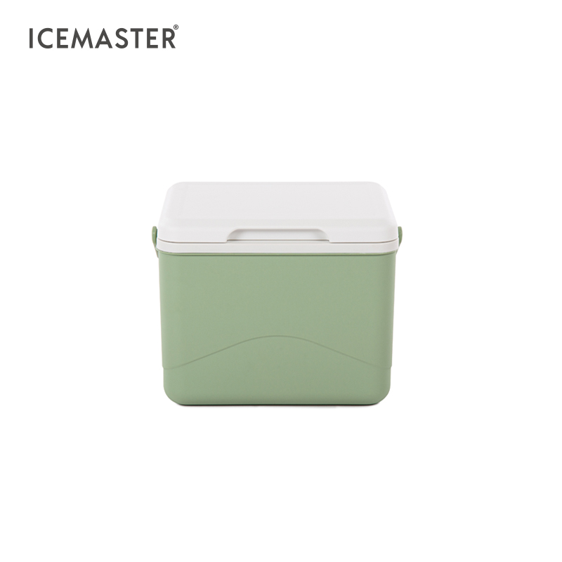 5L Small Lightweight Mobile Food Storage 6 Can Hard Cooler Box