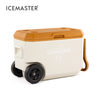 38L Mobile Easy Carry Cooler Box Beverage Ice Chest Box with Wheels