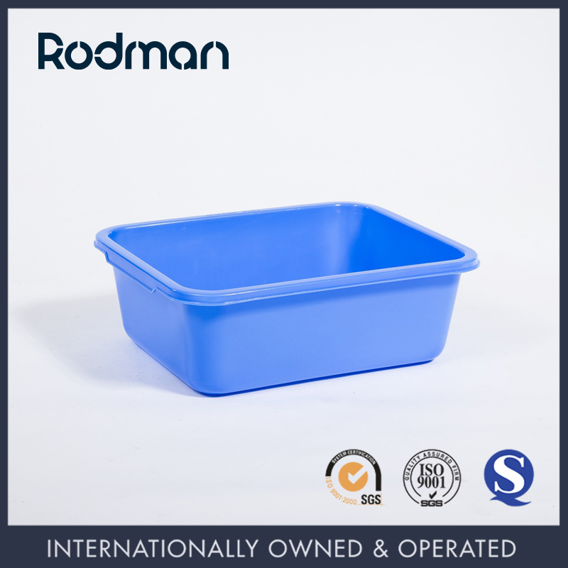 HDPE Plastic Tray Nestable Rectangle Food Grade Tray