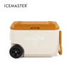 38L Mobile Easy Carry Cooler Box Beverage Ice Chest Box with Wheels