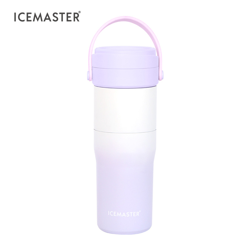 650ml 12 Uses Foldable Design Dual Base And Lid Vacuum Flask Tumblers