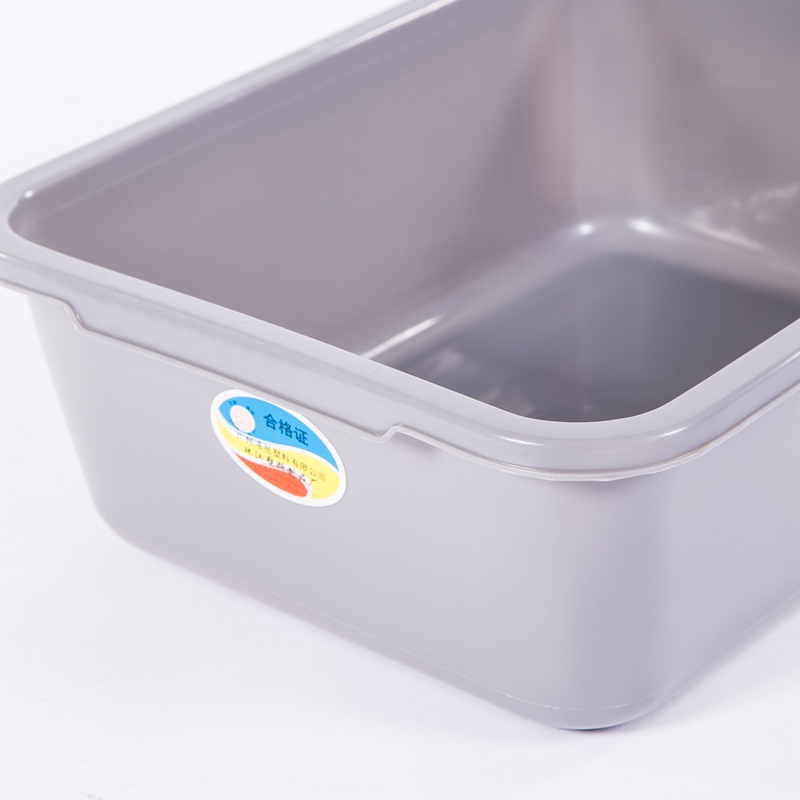 HDPE Plastic Tray Nestable Rectangle Food Grade Tray