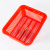 Home Storage Plastic Storage Square Colander for Vegetables Free Inspection