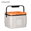 Square Cooler Box 5L Insulated PP Outdoor Camping Use Geometric Pattern Modern Style