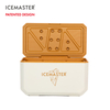 Big Capacity Cooler Box 47L With Drain Hole Orange Lid Modern Outdoor Camping Use PP Material